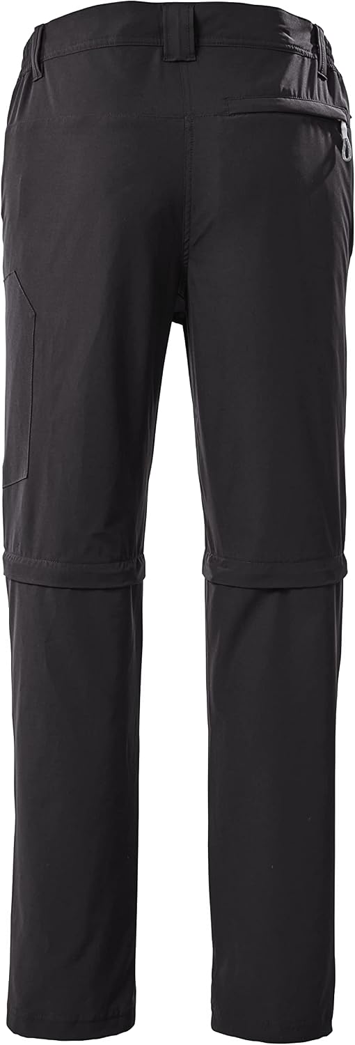 Killtec Damen Funktionshose mit abzippbaren Beinen, packbar Kos 12 Wmn Pnts 38 Dunkelanthra, 38 Dunk