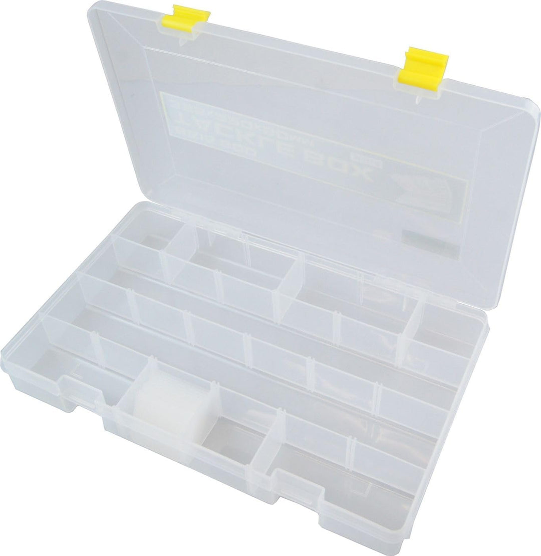 Spro Tackle Box 35x22x5cm - Tacklebox für Gummiköder & Wobbler, Angelbox für Gummifische & Blinker,
