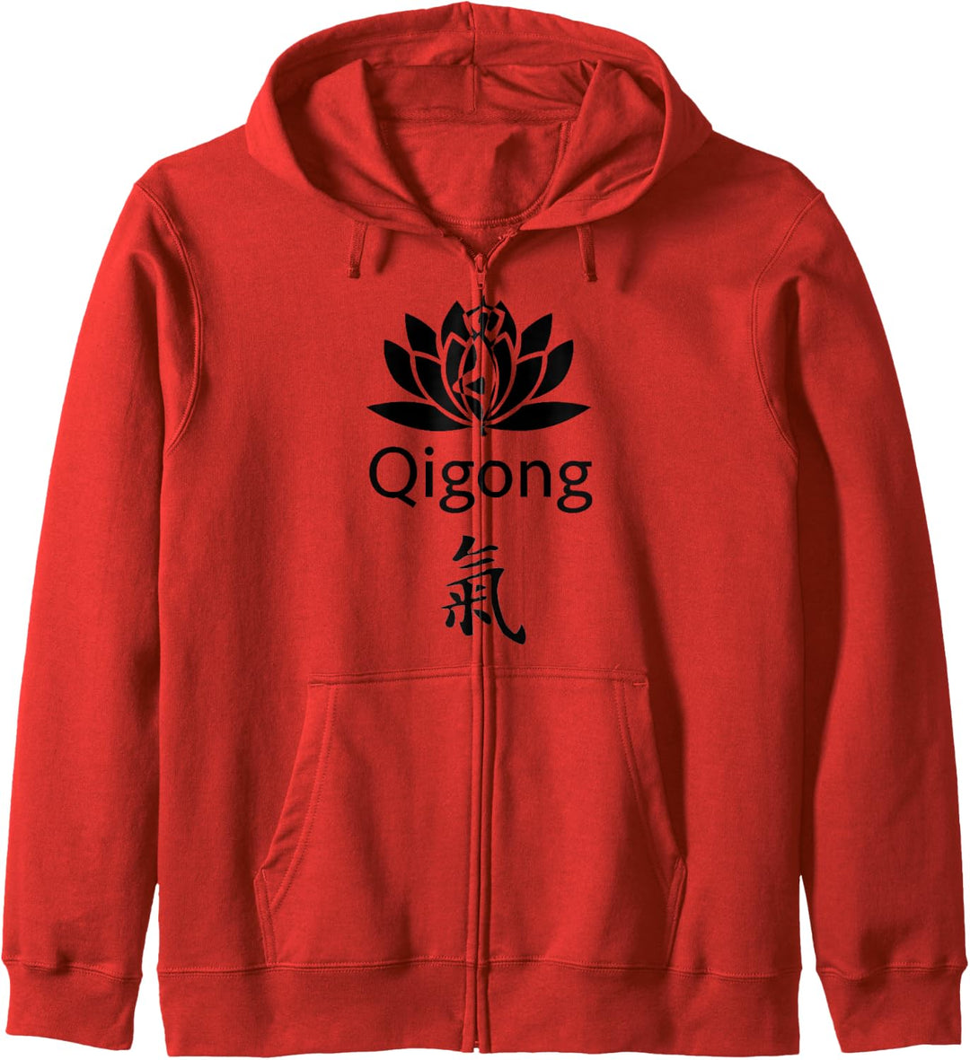 Qi Gong (Chi Kung) Kalligraphie Lehrer & Praktiker Kapuzenjacke