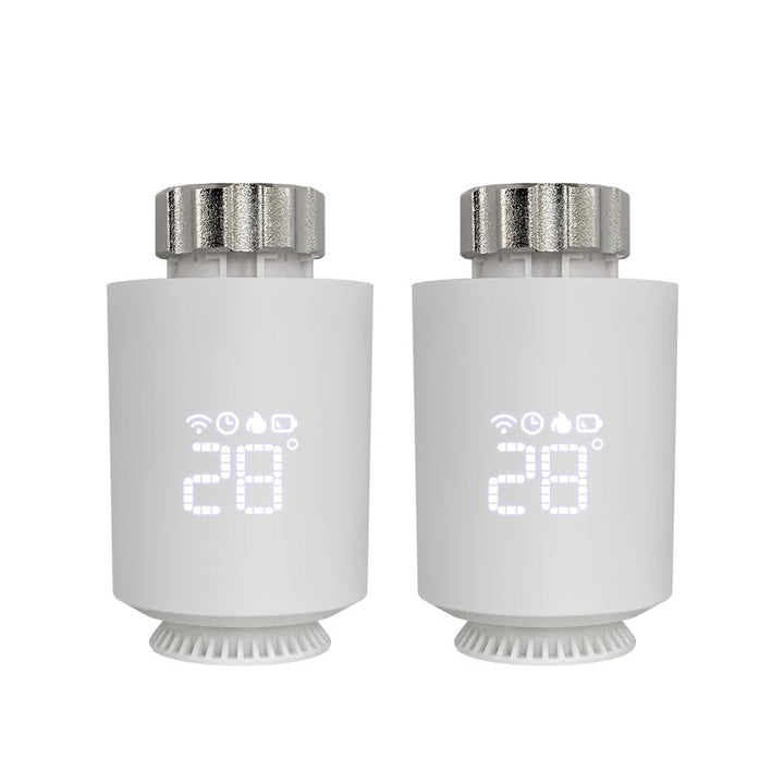 Smartes Heizkörperthermostat Zigbee 3.0, WiFi Zusatzprodukt Kompatibel mit Alexa,Google Home,Smart T