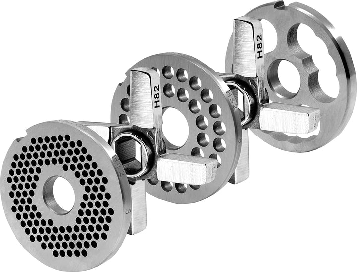 Wolfcut H82 Lochscheibensatz 3 MM + 6 MM Bohrung + 2 Kreuzmesser + 1 Vorschneider System Unger Werkz