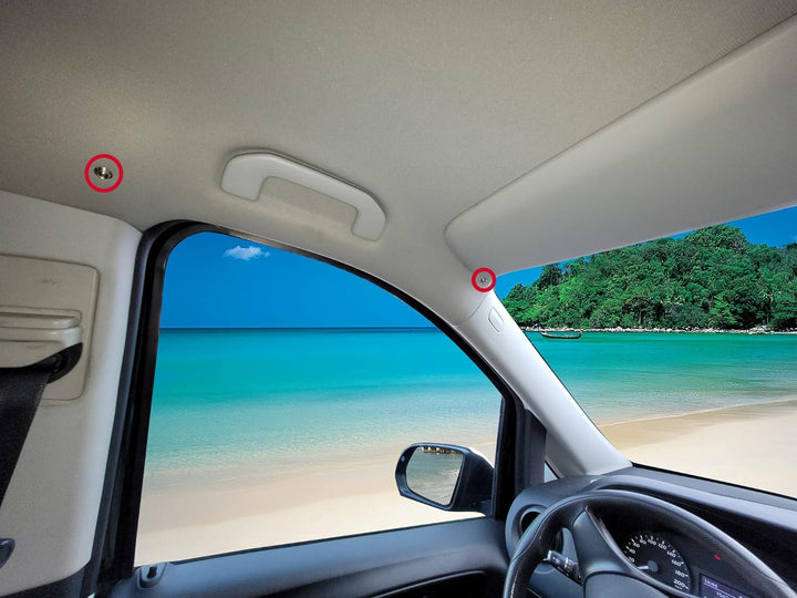 BREMER SITZBEZÜGE Blackout Frontscheibe Gardinen kompatibel mit Citroen Berlingo 3 ab 2019 Sonnensch