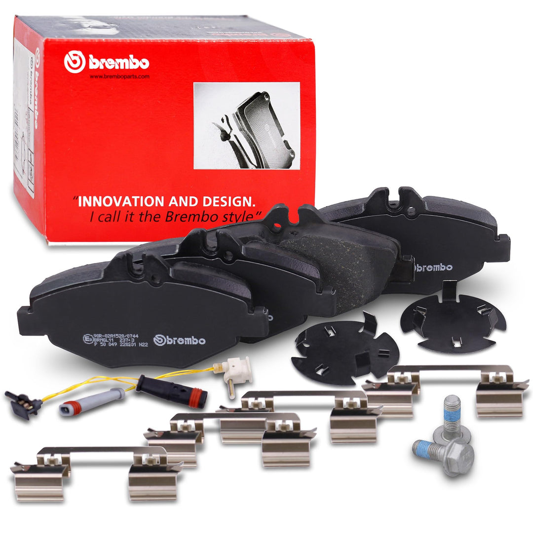 Brembo P 50 049 Bremsbelagsatz, Scheibenbremse - (4-teilig)