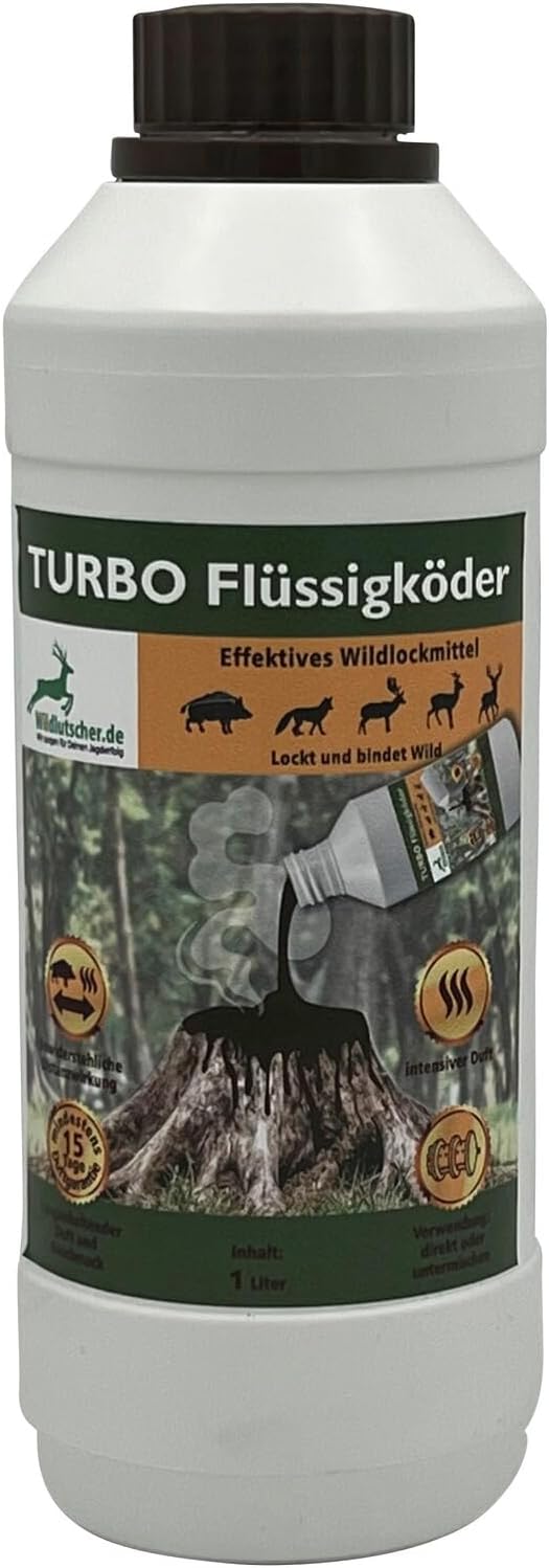 Wildlutscher Lockmittel Turbo Flüssigköder 1 Liter