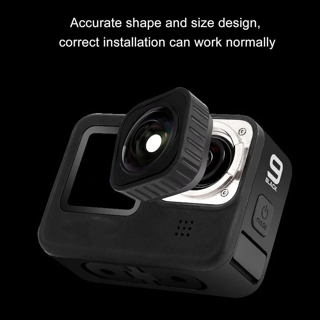 Max Lens Mod für Hero Action Camera, Anti Shake Action Camera Max Lens, Professionelles Ultraweitwin