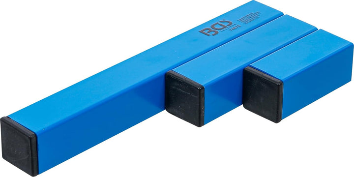 BGS 74672 | Magnet-Kabelbinder-Halter | 3 Fächer | pulverbeschichtet | Für bis zu 200 Kabelbinder |