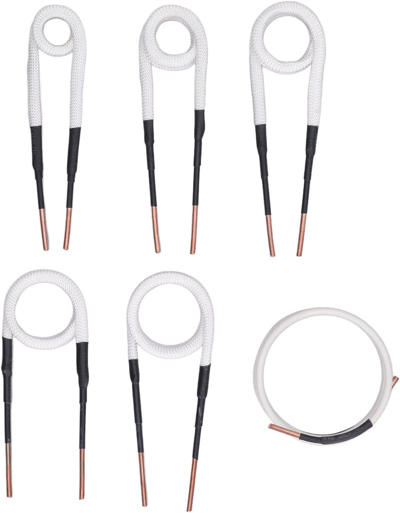6 Stück Induktionsspule 3 Mm Messingkern 20 25 30 35 40 Mm Freiformende Induktionsheizdrähte Indukti