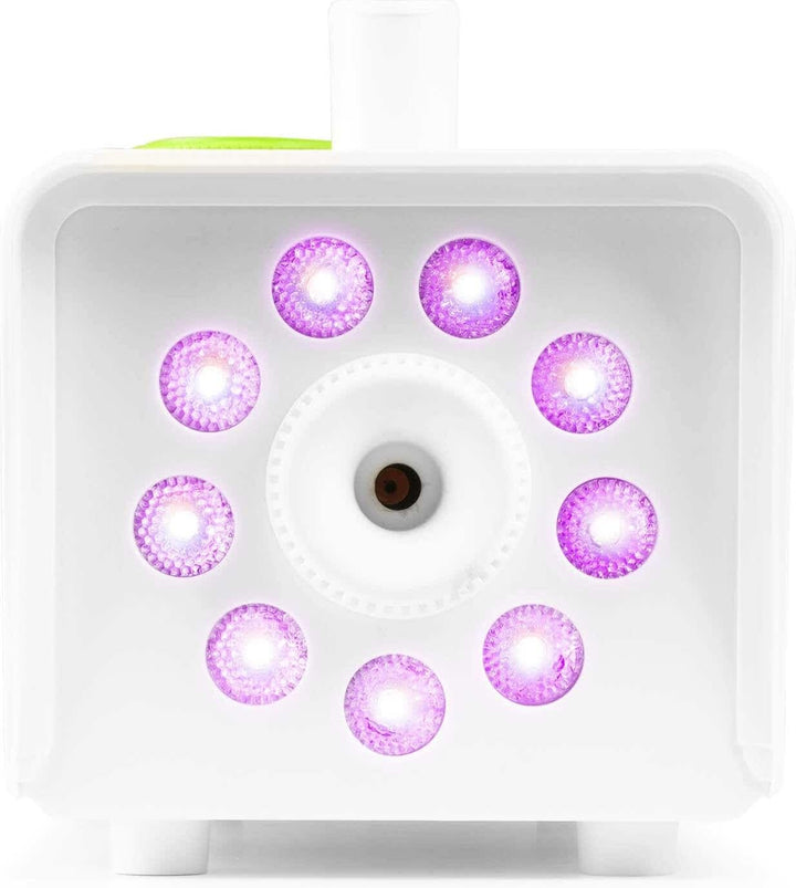 Fuzzix F509LW Nebelmaschine Mini mit LED Lichteffekt, 500 Watt mit Fernbedienung, Rauchmaschine, Smo
