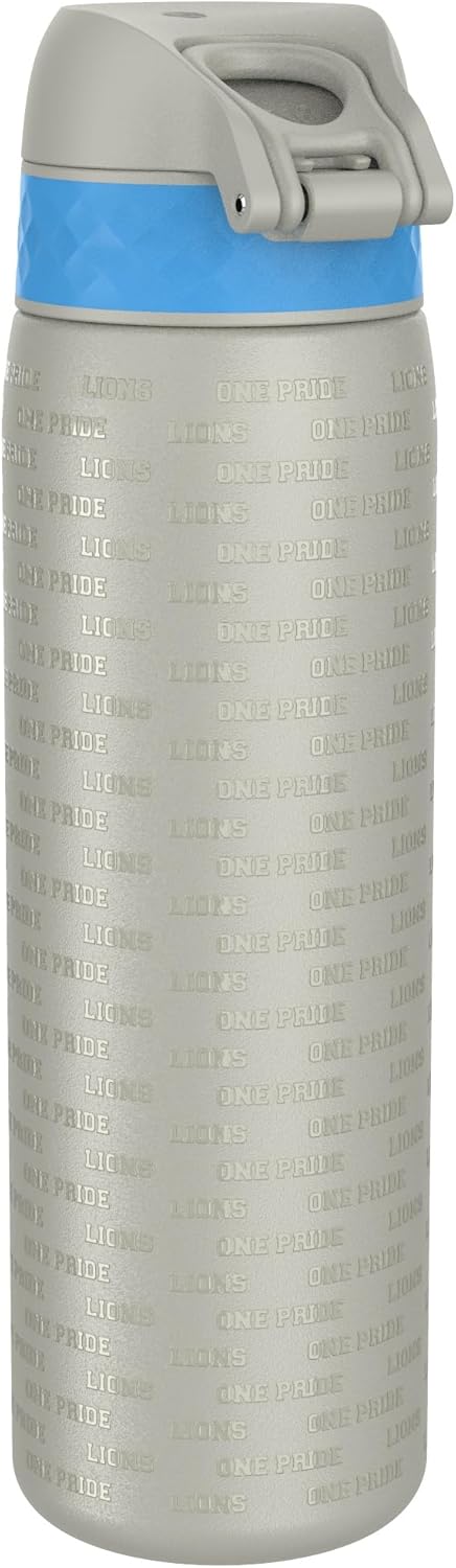 ion8 NFL Edelstahl-Trinkflasche, Auslaufsicher, Einhandöffnung, Sichere Verriegelung, Spülmaschinenf