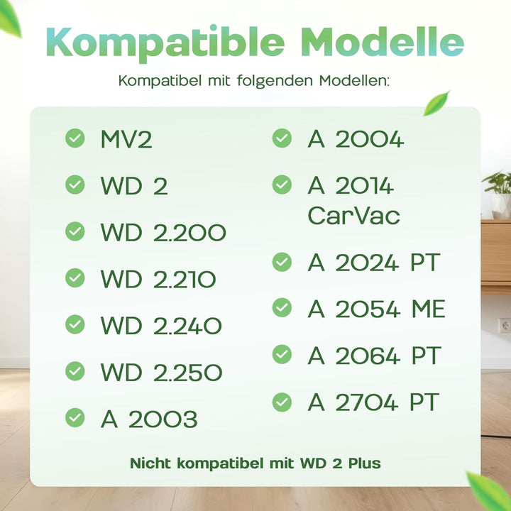 20 Staubsaugerbeutel passend für Kärcher Staubbeutel KFI 222, 6.904-322.0, Serie Kärcher WD2, MV2, A