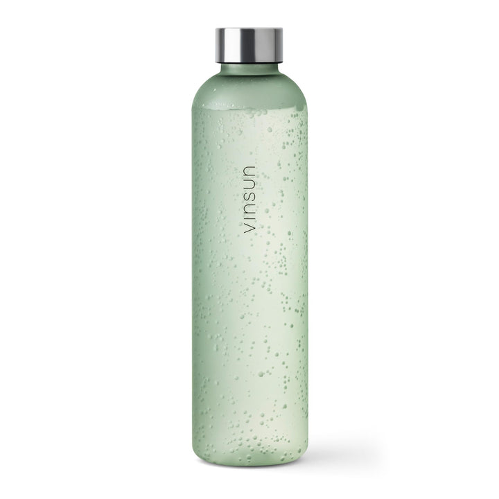 VINSUN Trinkflasche 650ml, 1000ml, 1500ml - auslaufsicher, Kohlensäure geeignet, BPA frei, Tritan -