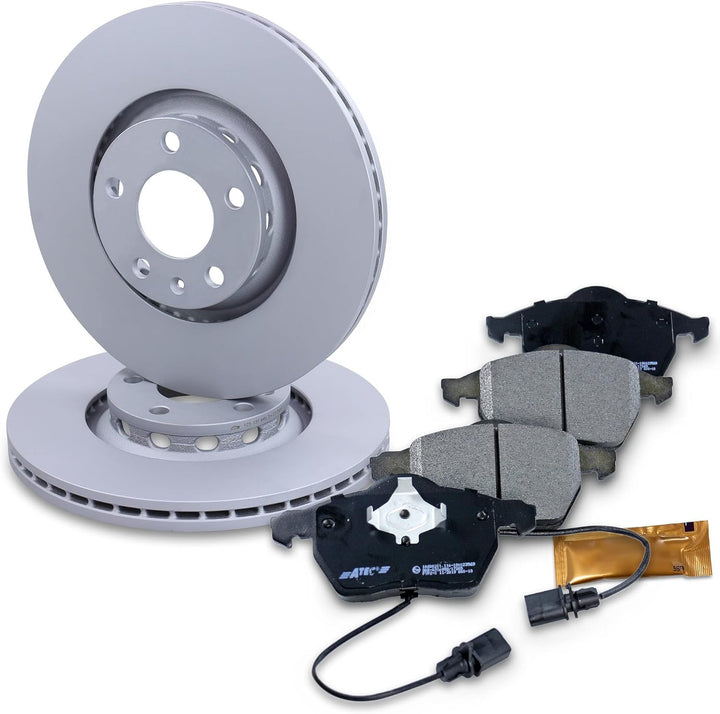 Bremsenset Vorderachse inkl. Bremsscheiben Belüftet Ø 312 mm + Bremsbeläge Vorne