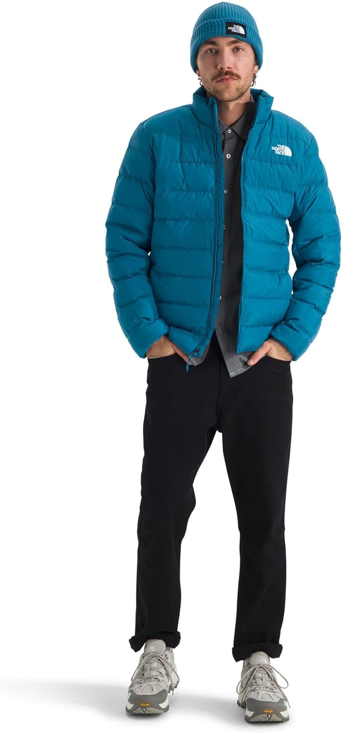 The North Face - Herren Aconcagua 3 Jacke - Warm, Wasserabweisend - TNF Black-NPF M Dusk Blue, M Dus