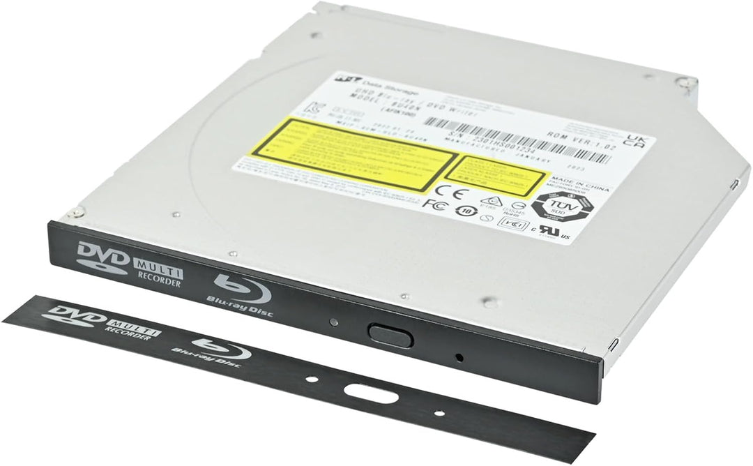 Silverstone TOB04 Ultraschmales Internes Optisches 9,5-mm-Ultra-HD-Blu-ray-Laufwerk SATA SST-TOB04-V