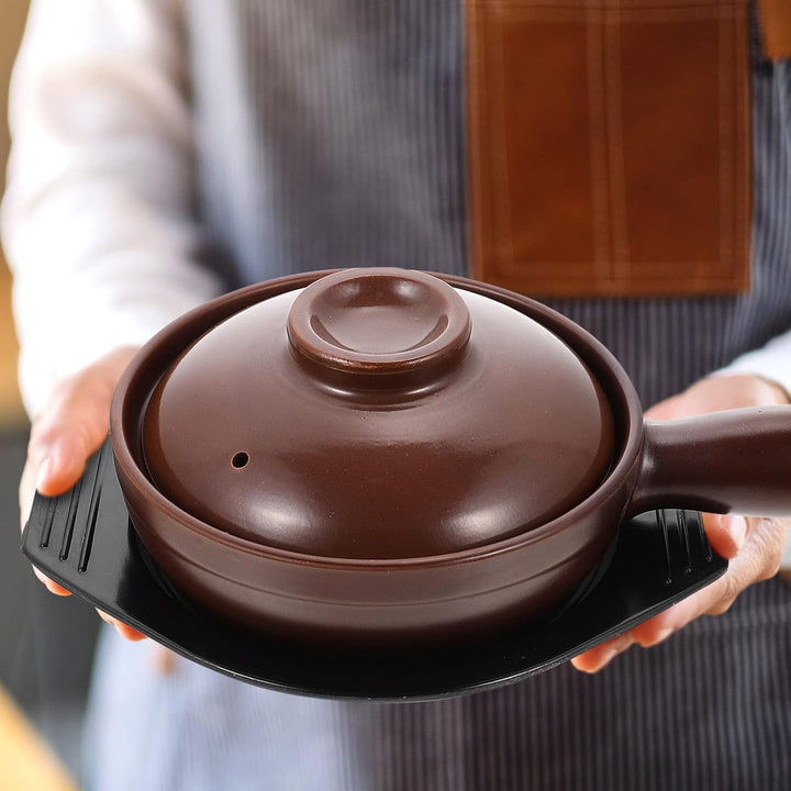 Cabilock Eintopf Porzellan Kochtopf Keramik Kasserolle Chinesische Stieltopf Mit Tablette Traditione