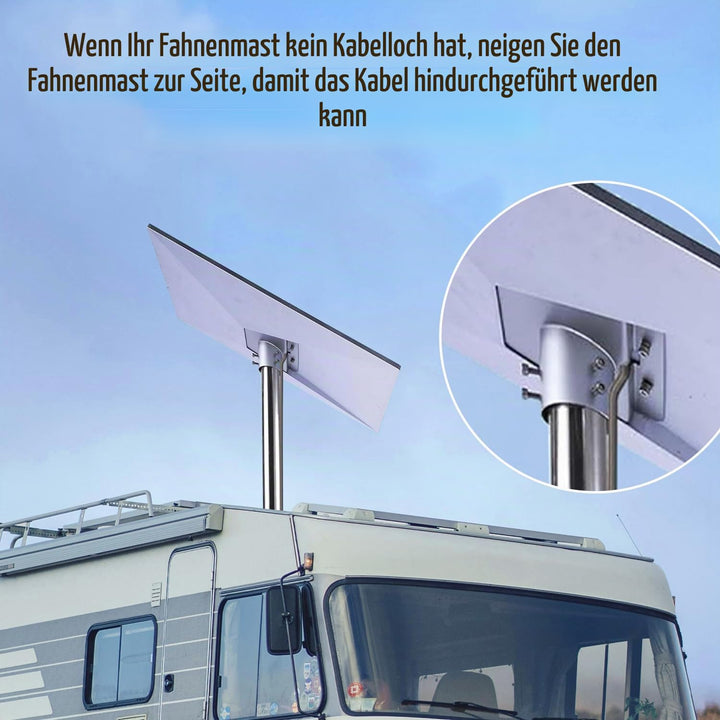 Starlink Gen 3 Rohradapter, Nuo desire Starlink Pole Gen 3 Montageset für Starlink Standard Gen 3/V3