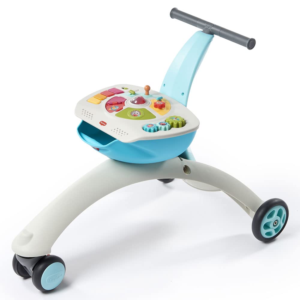 Tiny Love 5-in-1 Here I Grow, Lauflernhilfe und Aufsitzspielzeug für Babys, Laufrad für Babys mit Si