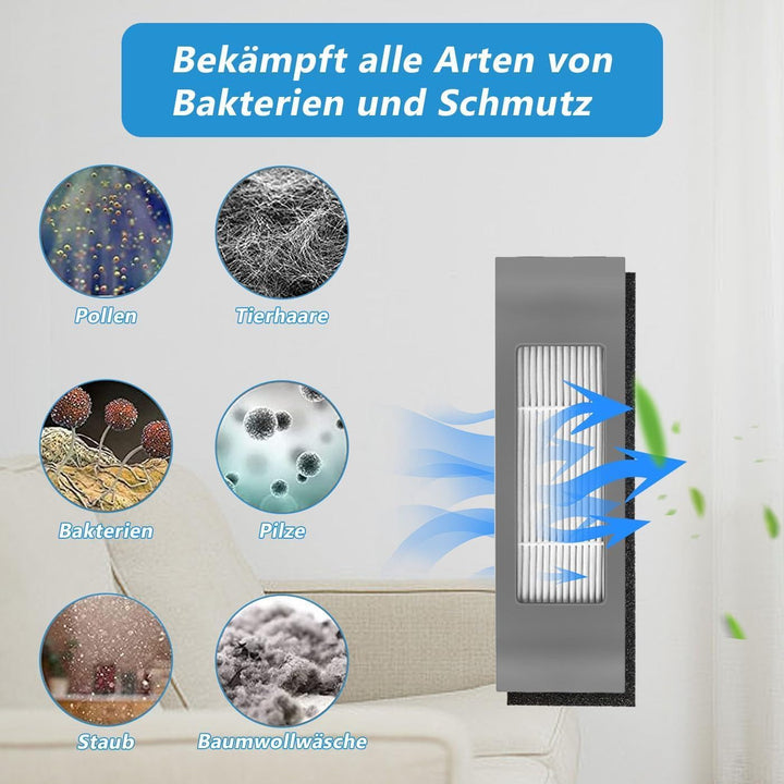 Raheem 14 Stück Zubehör für Ecovacs Deebot N8 N8+ N8 Pro N8 Pro+ OZMO T8 T8+ T8 AIVI T9, T9+ ozmo 95