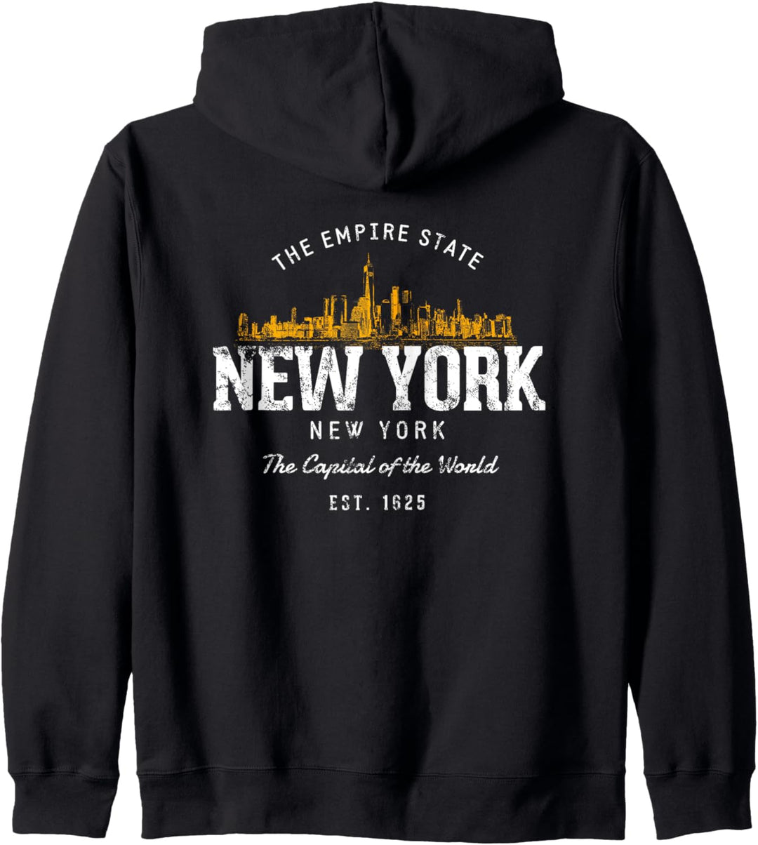 Vereinigte Staaten Urlaub Souvenir Vintage New York Kapuzenjacke
