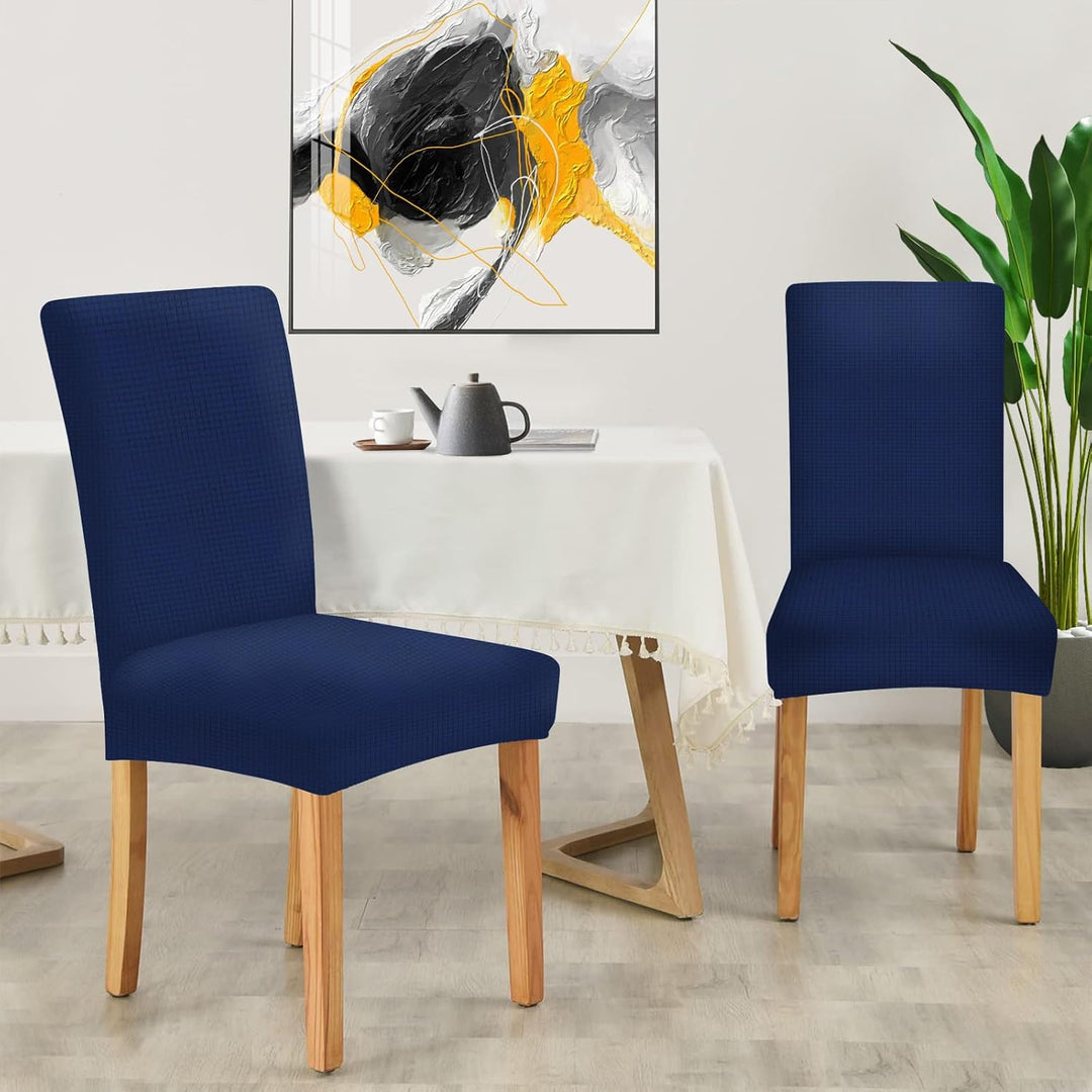 Ystyle Stretch Stuhlhussen 2er Set, Stuhlbezug Elastisch Abnehmbarer Waschbarer, Universal Hussen Fü