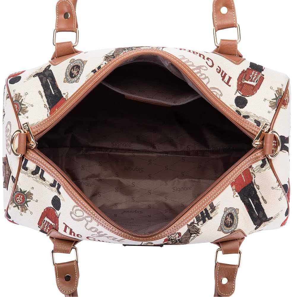 Signare Tapisserie Reisetasche Damen, Sporttasche Damen, Weekender Damen, Reisetasche gross mit Lond