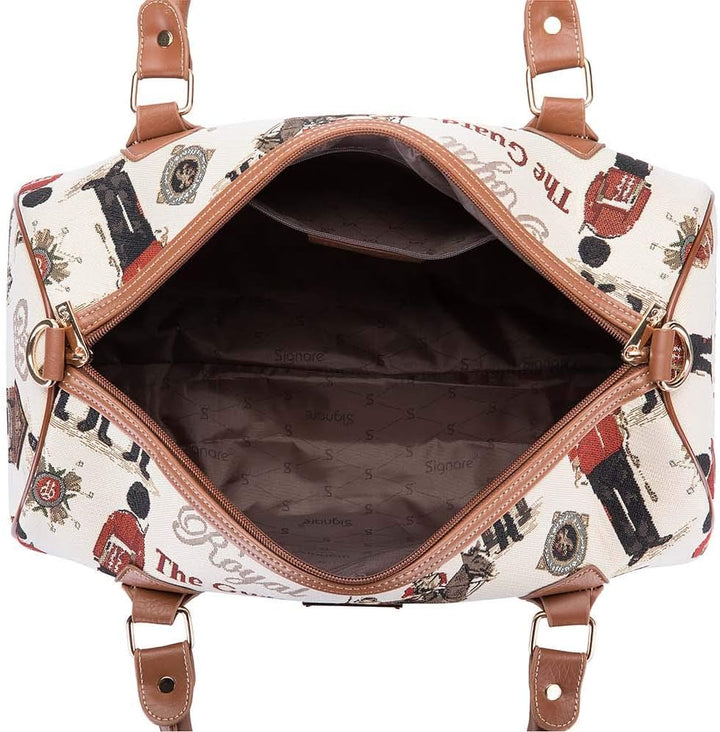 Signare Tapisserie Reisetasche Damen, Sporttasche Damen, Weekender Damen, Reisetasche gross mit Lond