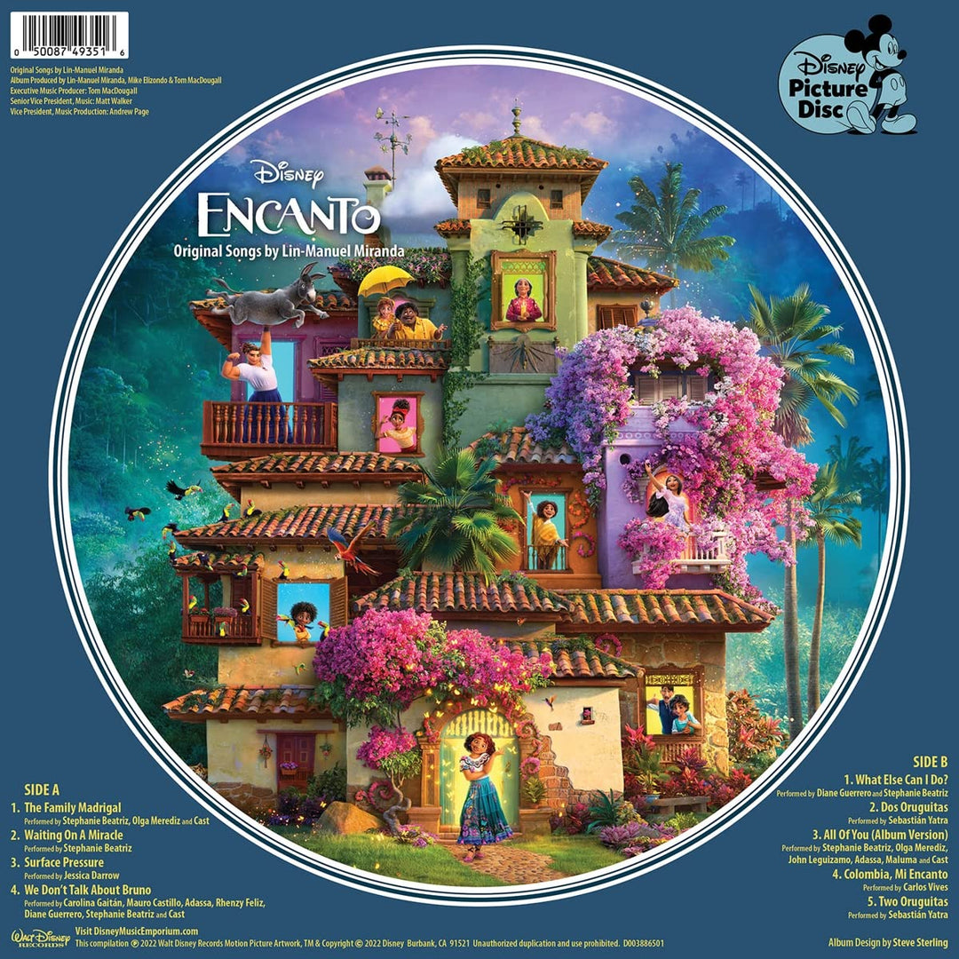 Encanto-The Songs-Picture Vinyl [Vinyl LP], Vinyl