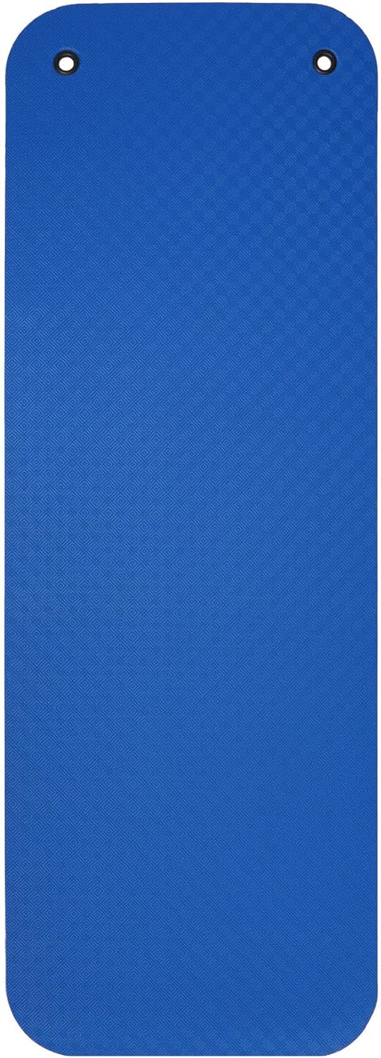 Yogabox Gymnastikmatte Komfort Made in Germany mit Ösen dunkelblau, dunkelblau