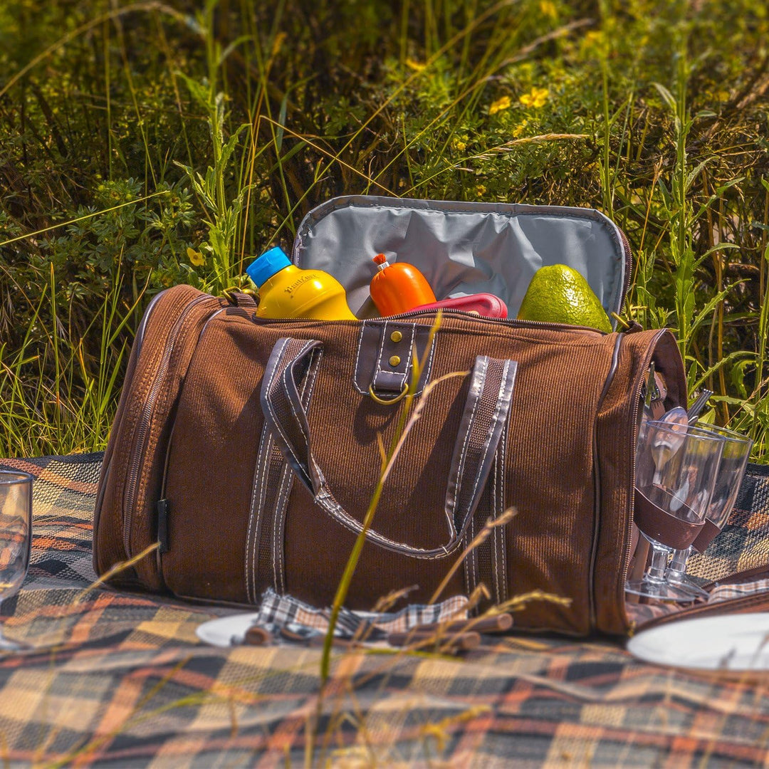 TOPICO Picknick Tasche 4 PICKNICK, braun