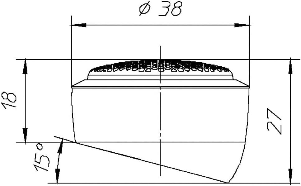 2 CIARE CT142CP Tweeter mit 50 3att rms und 80 watt max bei 3,8 cm Durchmesser bei nur 1,2 cm Tiefe
