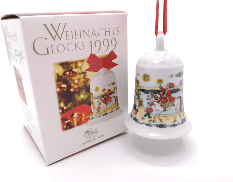 Hutschenreuther - Weihnachtsglocke 1999 - Glocke Porzellan - NEU - OVP - 1. WAHL