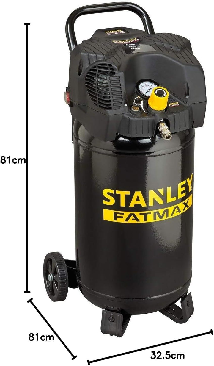 Stanley 2017200 Kompressor DN 200/10/30V (kompakt; elektrisch; Druck: 8bar; 21 kg; Tank 30 L; Motorl