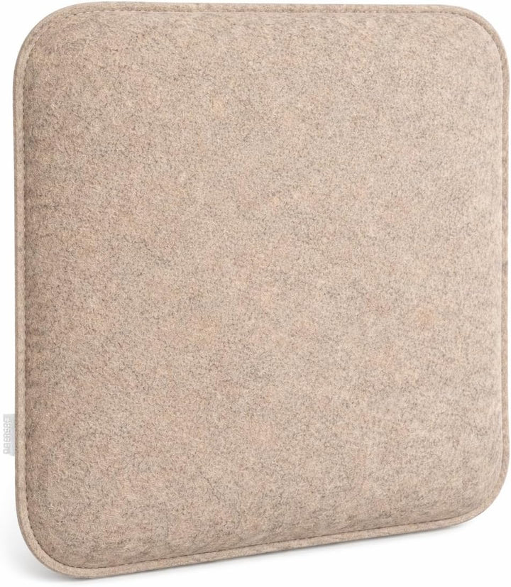 Brandsseller 8er Set Sitzkissen aus Filz 35x35x2 cm – Robuste Stuhlauflagen für innen und aussen, ec
