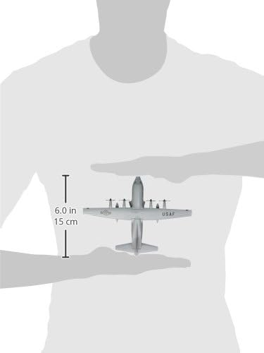 Daron Worldwide Trading Postage Stamp USAF C-130 1/200 Spare 617 Airplane Model