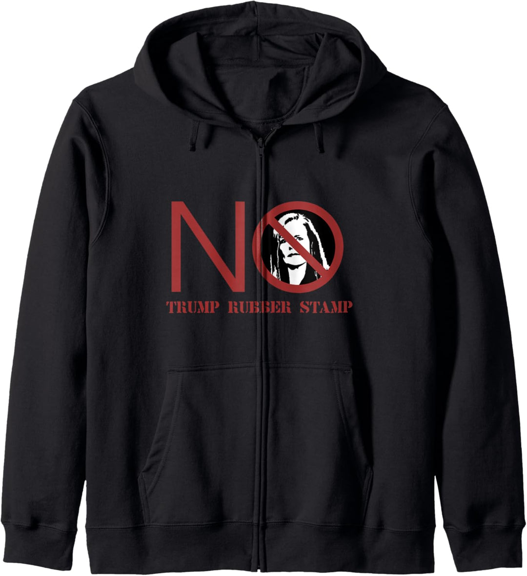 NO TRUMP RUBBER STAMP Supreme Court Amy Coney Barrett SCOTUS Kapuzenjacke