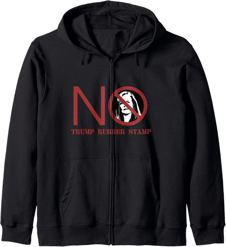 NO TRUMP RUBBER STAMP Supreme Court Amy Coney Barrett SCOTUS Kapuzenjacke