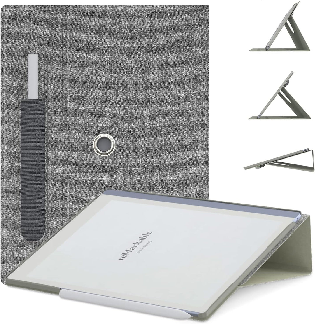 DONGZHU Hülle für Remarkable 2 Paper Tablet 10,3 Zoll 2020 veröffentlicht, Multi-Viewing Angels PU-L
