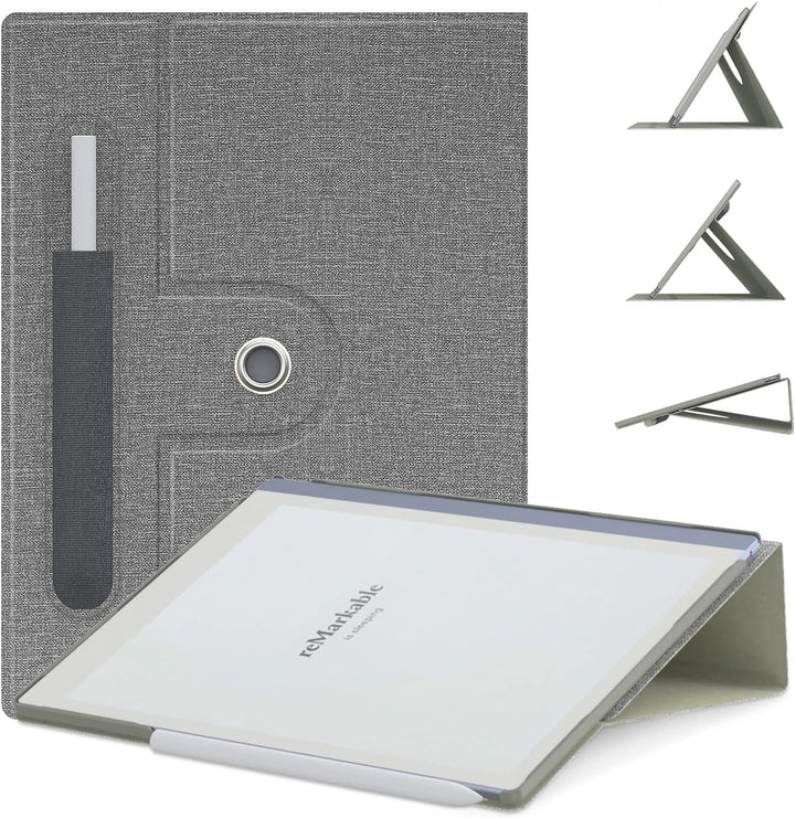 DONGZHU Hülle für Remarkable 2 Paper Tablet 10,3 Zoll 2020 veröffentlicht, Multi-Viewing Angels PU-L