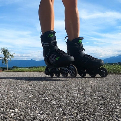 K2 Herren F.i.t. 80, Black-Green Inline Skates EU: 42.5 (UK: 8.5 / US: 9.5) black - green, EU: 42.5