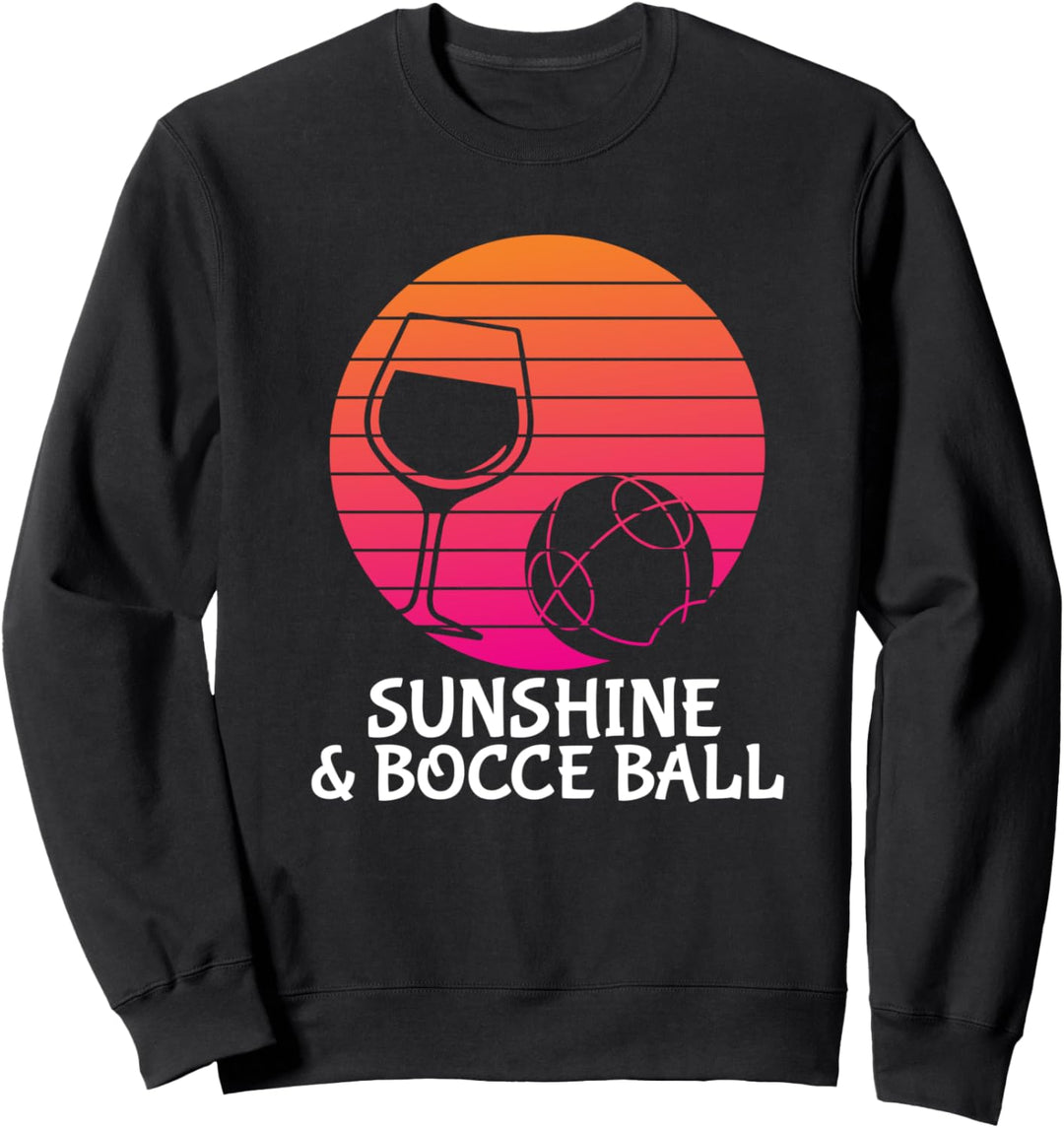 Boccia- oder Boccia-Spiel Sweatshirt