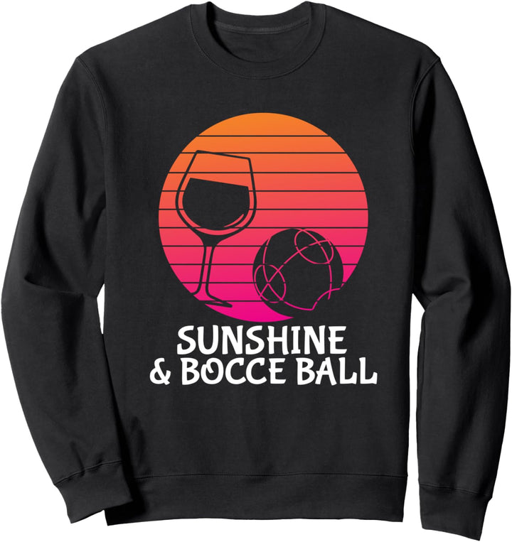 Boccia- oder Boccia-Spiel Sweatshirt