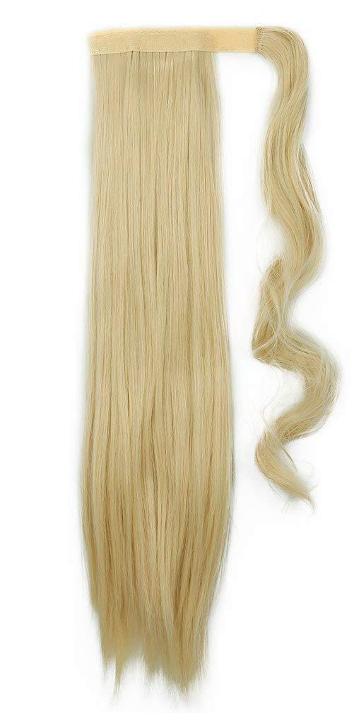 SEGO Lang Pferdeschwanz Haarteil Zopf lockig Clip in Ponytail Haarverlängerung Extension Hair Piece