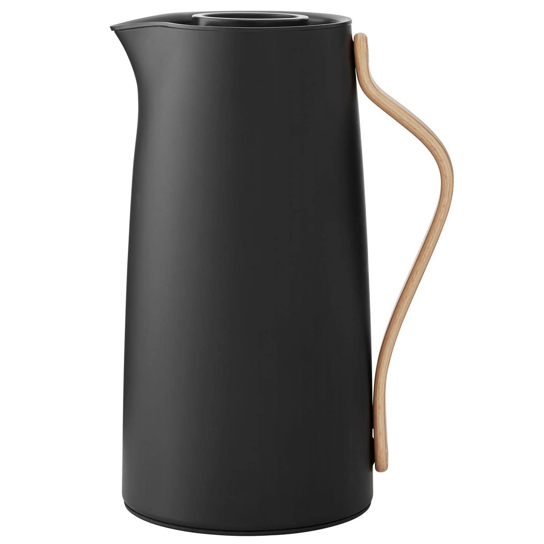 Stelton Kaffee-Isolierkanne Emma - Edelstahl-Thermoeinsatz, doppelwandig isoliert - Thermoskanne/Kaf