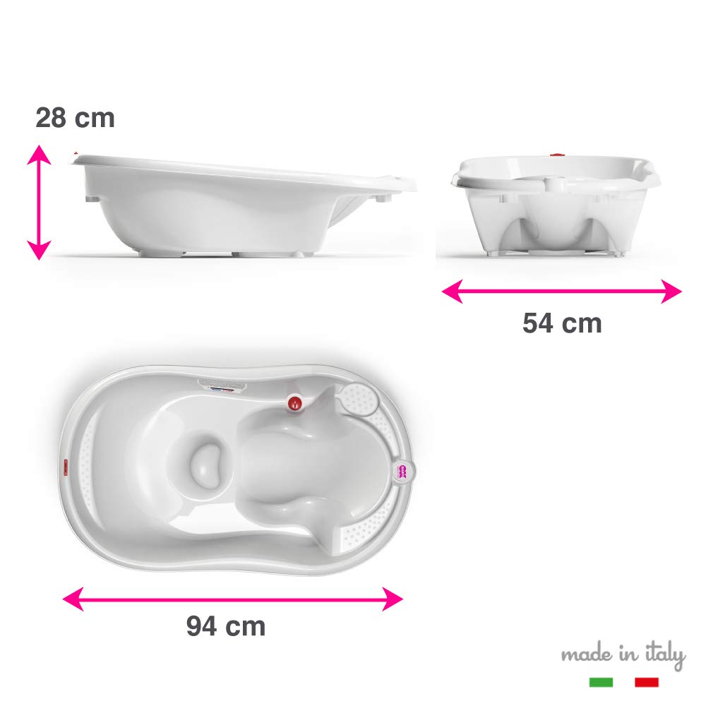 OKBABY N38234540X Onda - Baby-Badewanne, orange Gelb, Gelb