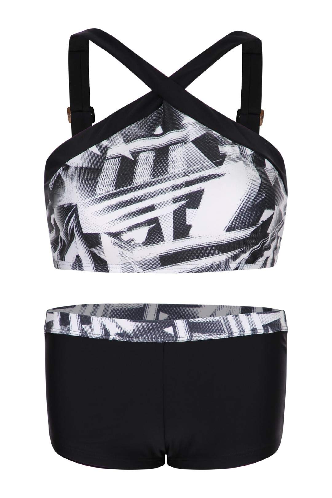 La-V Mädchen Bikini High-Neck Bikini 152-158 Menorca, 152-158 Menorca