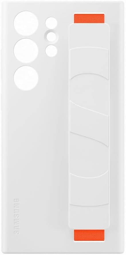 Samsung Silicone Grip Smartphone Case EF-GS918 für Galaxy S23 Ultra, Handy-Hülle, Fingerhalterung, S