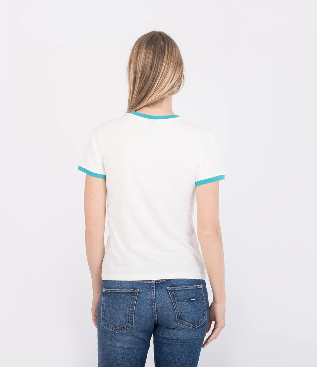 Hurley Damen W Oceancare Aloha Ss Tee T-Shirt XS Marshmallow, XS Marshmallow