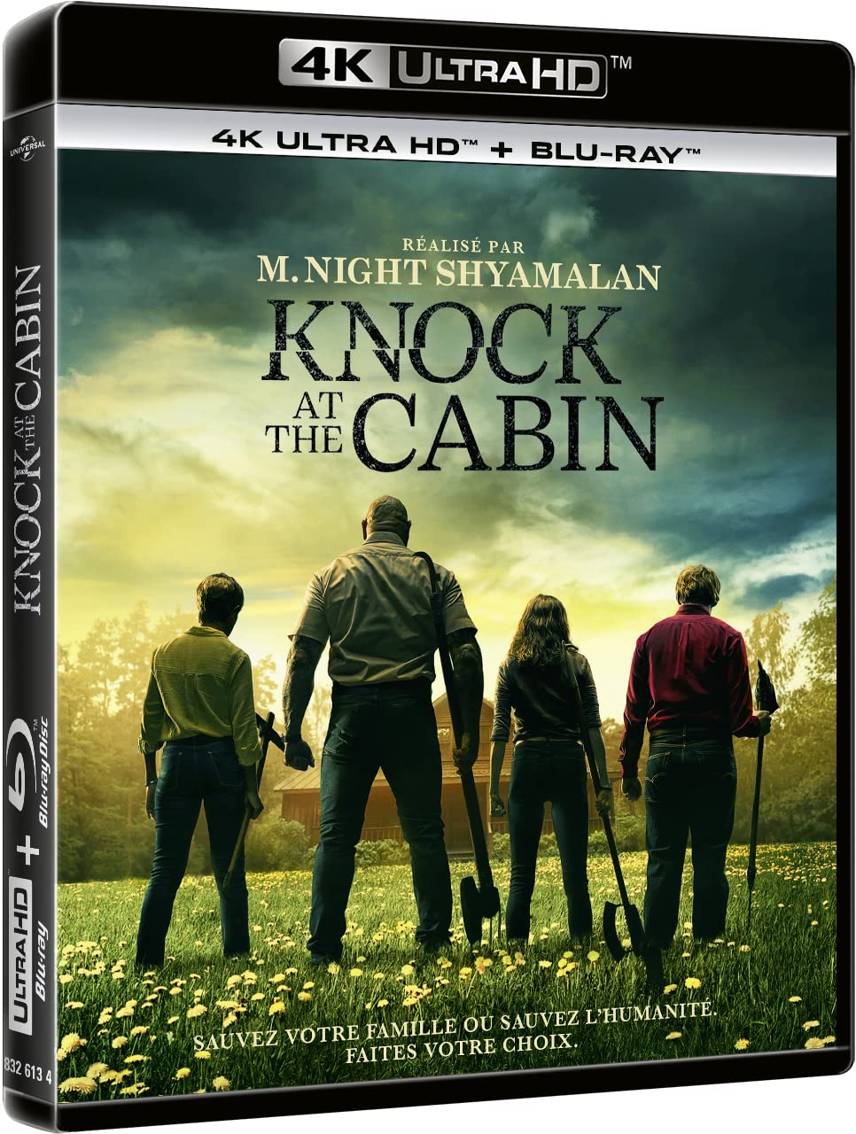 Knock at the cabin 4k ultra hd, Blu-ray