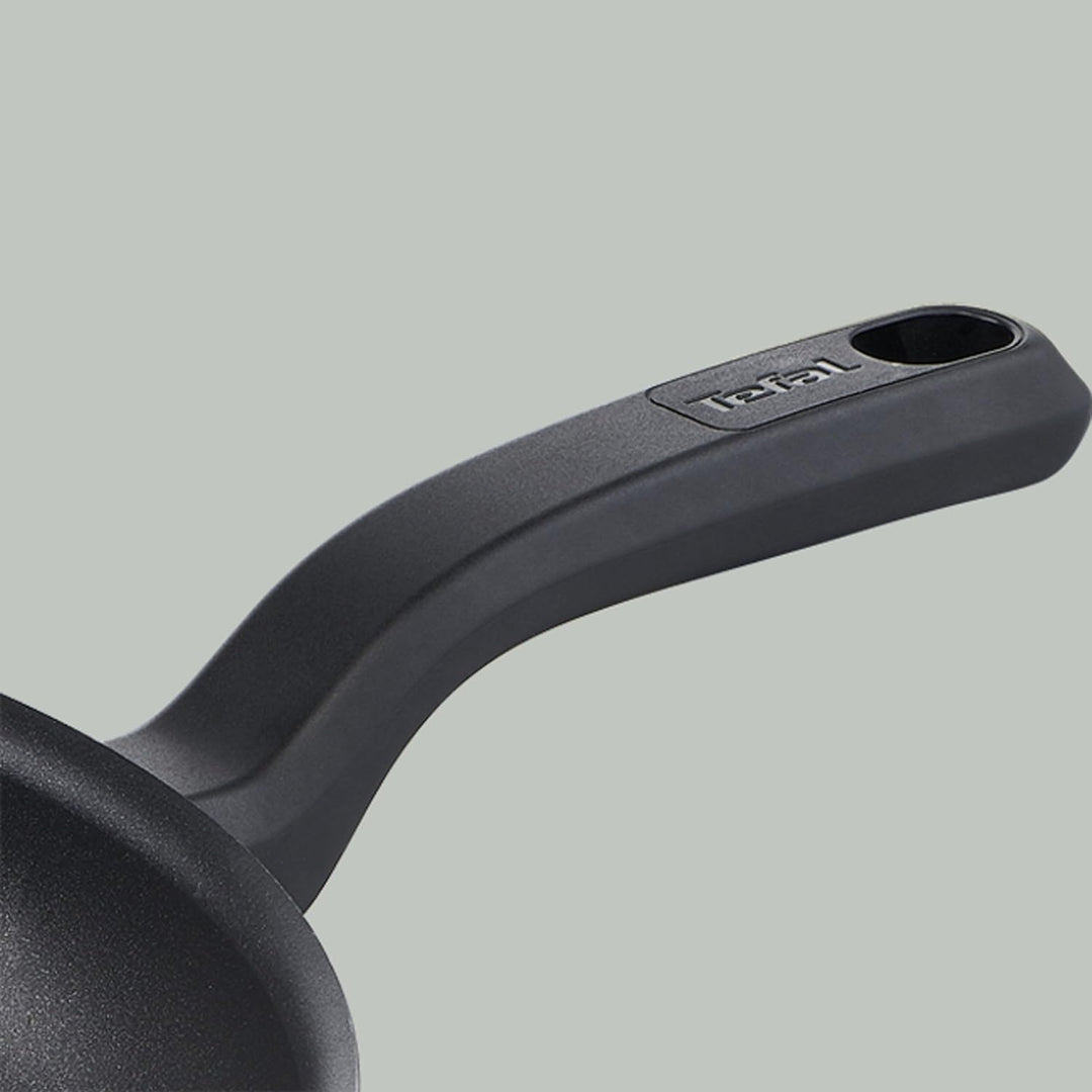 Tefal D52619 Resist Wokpfanne| sichere Titanium Antihaftversiegelung | Thermo-Signal Temperaturindik