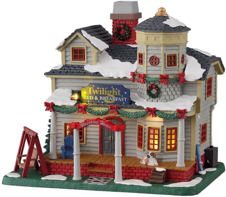 Lemax - Twilight Bed & Breakfast (Smoking), with 4.5v Adaptor